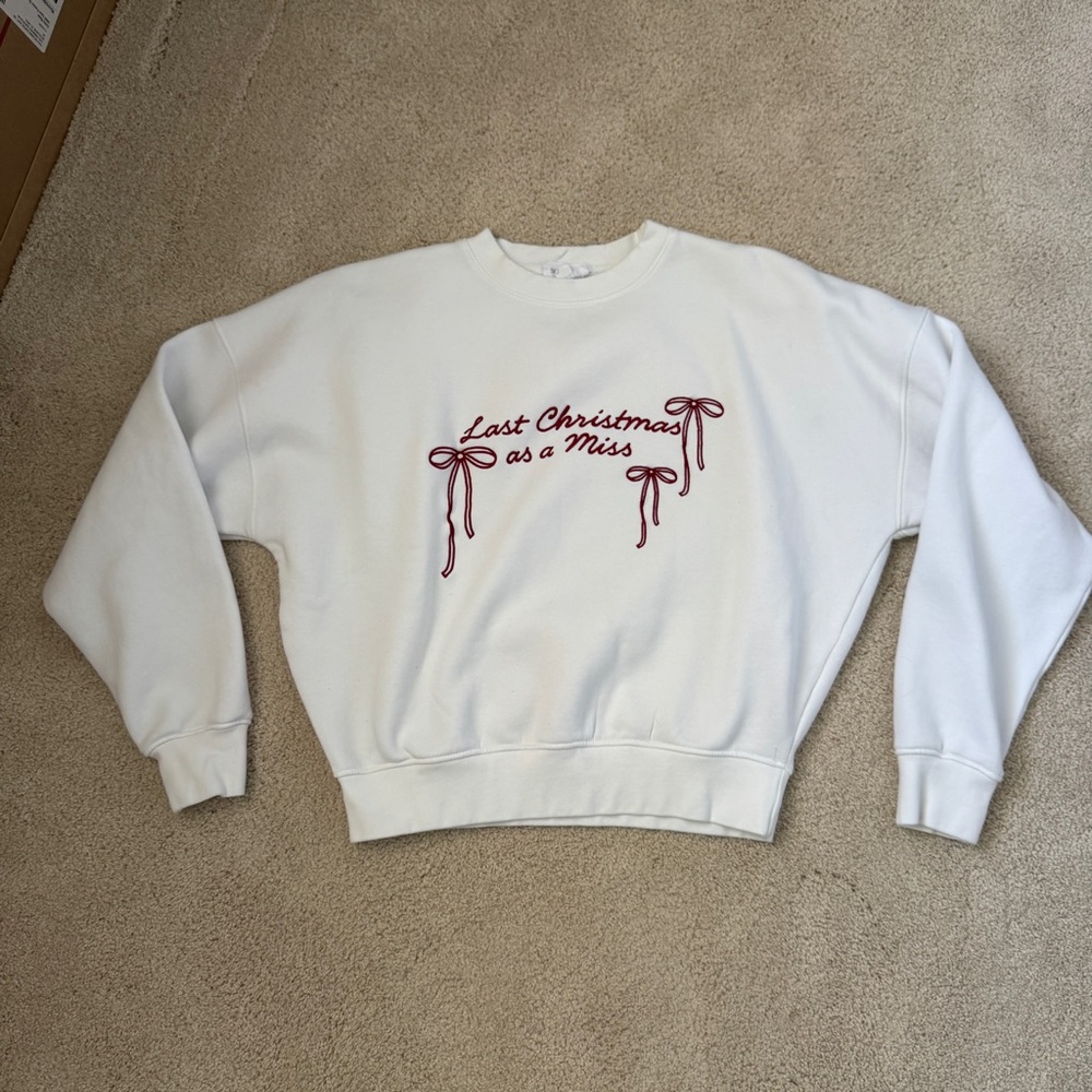 Six Stories Christmas Bride/Wedding Crewneck